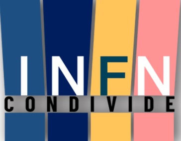Logo colorato INFN Condivide