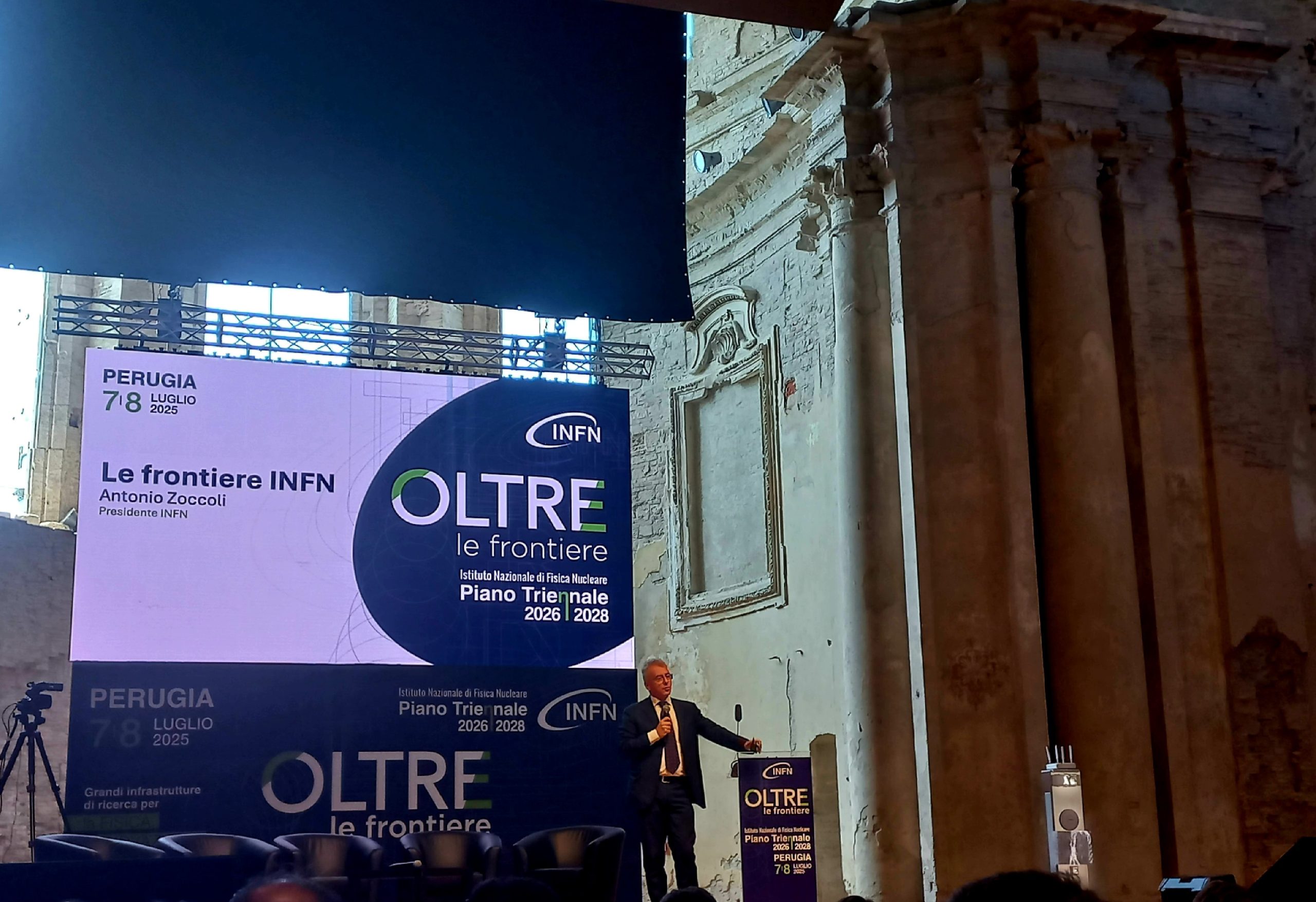momenti dalle giornate piano triennale INFN a Perugia