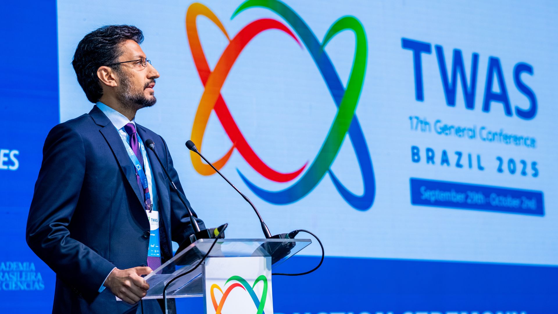 The grandson of TWAS founder Abdus Salam, Moazzum Bajwa